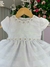 Vestido Miss Sweet Branco Florzinha na internet