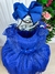 Vestido Marie Longo Mel Azul Royal - Ferreira Kids