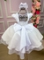 Vestido Belle Fille Gabi Branco - Ferreira Kids