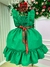 Vestido Blogueirinha Natali Verde - Natal - Ferreira Kids