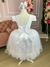 Vestido Enjoy Longo Branco Babadinho - Ferreira Kids