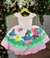 Vestido Infantil Temáticos Kids Galinha Pintadinha