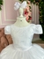 Vestido Enjoy Longo Branco Babadinho - comprar online