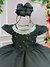 Vestido Belle Fille Preto Wandinha-Vandinha - comprar online