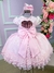 Vestido Infantil Menina Bonita Rosa Bebe Jade - Ferreira Kids