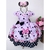 Vestido Infantil Temáticos Kids Minnie/Minie Rosa