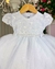 Vestido Infantil Menina Bonita Branco Aurora - comprar online