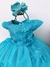 Vestido Infantil Marie Azul Tiffany - comprar online