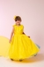 Vestido Marie Longo Mel Amarelo