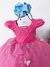 Vestido Infantil Banana Club Pink Renda Cruzada - comprar online