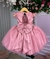 Vestido Princesa Belli Bia Jardim Encantado Rose - loja online