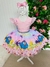 Vestido Infantil Princesa Temático Galinha Pintadinha