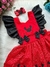 Romper/Vestido Princesa Belli Minnie/Minie Vermelho - comprar online