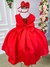 Vestido Belle Fille Lacinho Vermelho - Ferreira Kids