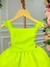 Vestido Banana Club Celine Verde Neon na internet