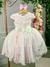 Vestido Juvenil Vila Lele Rosa Bebe Flores - Ferreira Kids