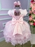 Vestido Vila Lele Alana Rosa Bebe - Ferreira Kids