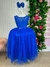 Vestido Enjoy Longo Regata Azul Royal