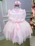 Vestido Miss Sweet Rosa Bebe + Bolero - Ferreira Kids