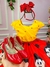 Vestido Infantil Temáticos da Gigi Magali Amarelo e Vermelho - comprar online