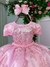 Vestido Infantil Enjoy Bebê Rosa Bebê Realeza Rendado - comprar online