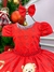 Vestido Mimadine Ursinho Menininha Vermelho Natal na internet