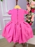 Vestido Miss Sweet Luna Rosa Chiclete - Ferreira Kids