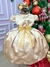 Vestido Miss Sweet Dourado Cinto Brilho - Ferreira Kids