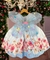 Vestido Giovanella /Giovanela Azul Bebe Borboletas - Ferreira Kids