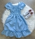 Vestido Blogueirinha Mãe e Filha Lara Azul Bebe na internet