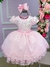 Vestido Infantil Menina Bonita Rosa Bebe Jade