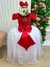 Vestido Enjoy Longo Mari Peito Vermelho - Ferreira Kids