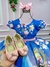 Vestido Infantil Temáticos da Gigi Frozen Florido - comprar online