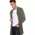 Imagem do Blusa Moleton Masculina Cardigan Sobretudo Casaco De Frio