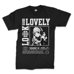 Playera Lovely look girl anime