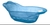 Baby Bathtub Barquinhos 23 Lts azul