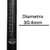 Canote Selim 30.4 - 400mm - Preto - Alum - High One na internet