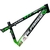 Quadro Aro 26 - Fride - Atake - Preto/verde - Alfameq - comprar online