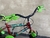 Bicicleta Aro 16 - Vermelha - Kit Acessorios Verde Jks - Rodas de Nylon Pretas na internet