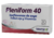 Caja de Pleniform 40 con isoflavonas de soya, trébol rojo y vitaminas, contiene 30 tabletas de 500 mg cada una.