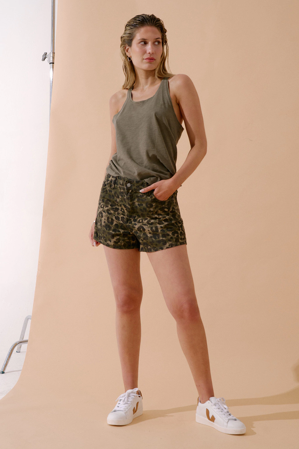 SHORT HIDRA (Print verde y negro)