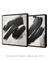 Imagem do Dupla Quadros Decorativos Black Brush