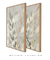 Dupla Quadros Decorativos Folhas - Bless Art