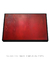 Quadro Decorativo Vermelho Textura - comprar online