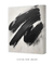 Quadro Decorativo Black Brush 1 - comprar online