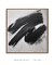 Quadro Decorativo Black Brush 1 - loja online