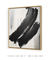 Quadro Decorativo Black Brush 2 - Bless Art