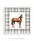 Quadro Decorativo Cavalo Xadrez 1 - loja online