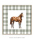 Quadro Decorativo Cavalo Xadrez 1 - Bless Art