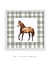 Quadro Decorativo Cavalo Xadrez 2 - loja online